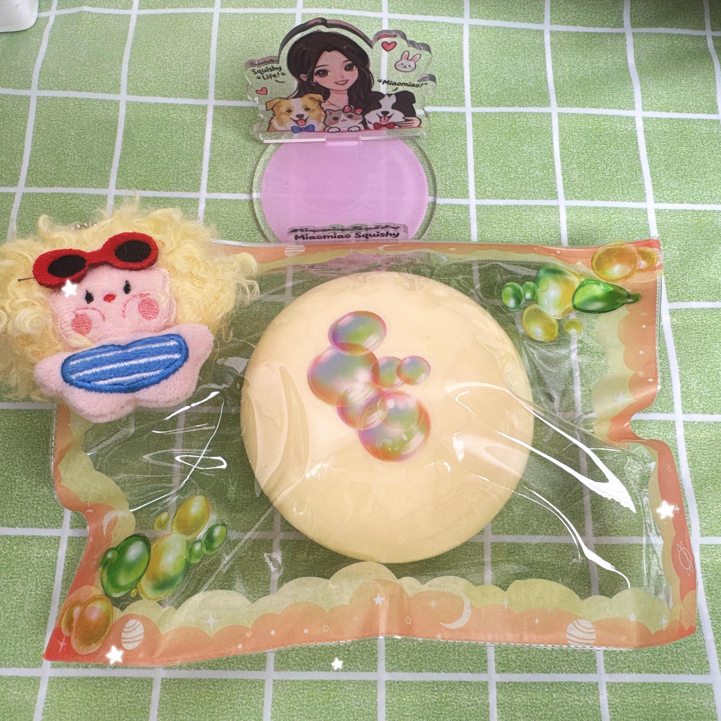 Super Extra Cloud Dough Squishy Ball Yellow - By Miaomiao Squishy