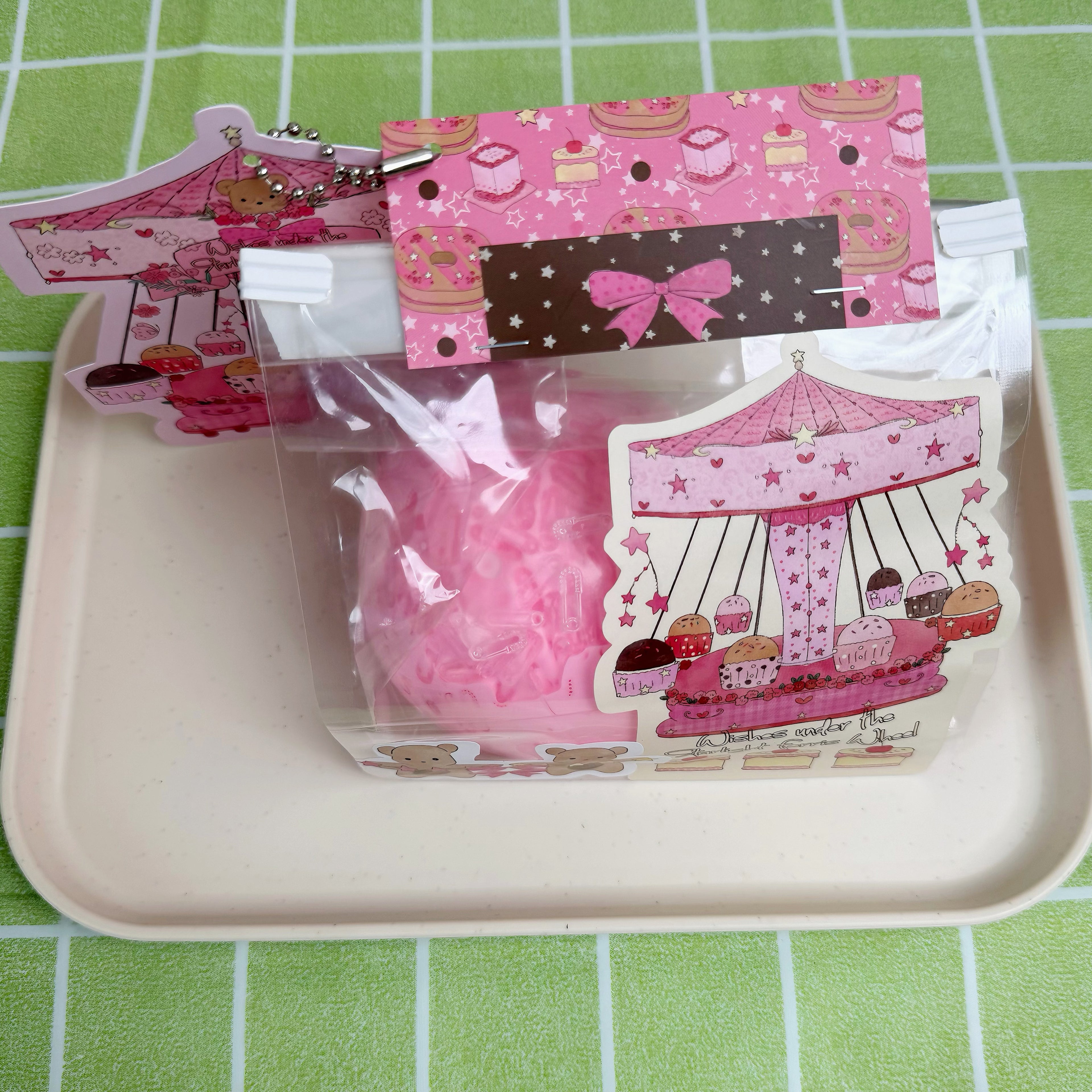 Pink Carousel Dream Squishy - by Miaomiao Squsihy