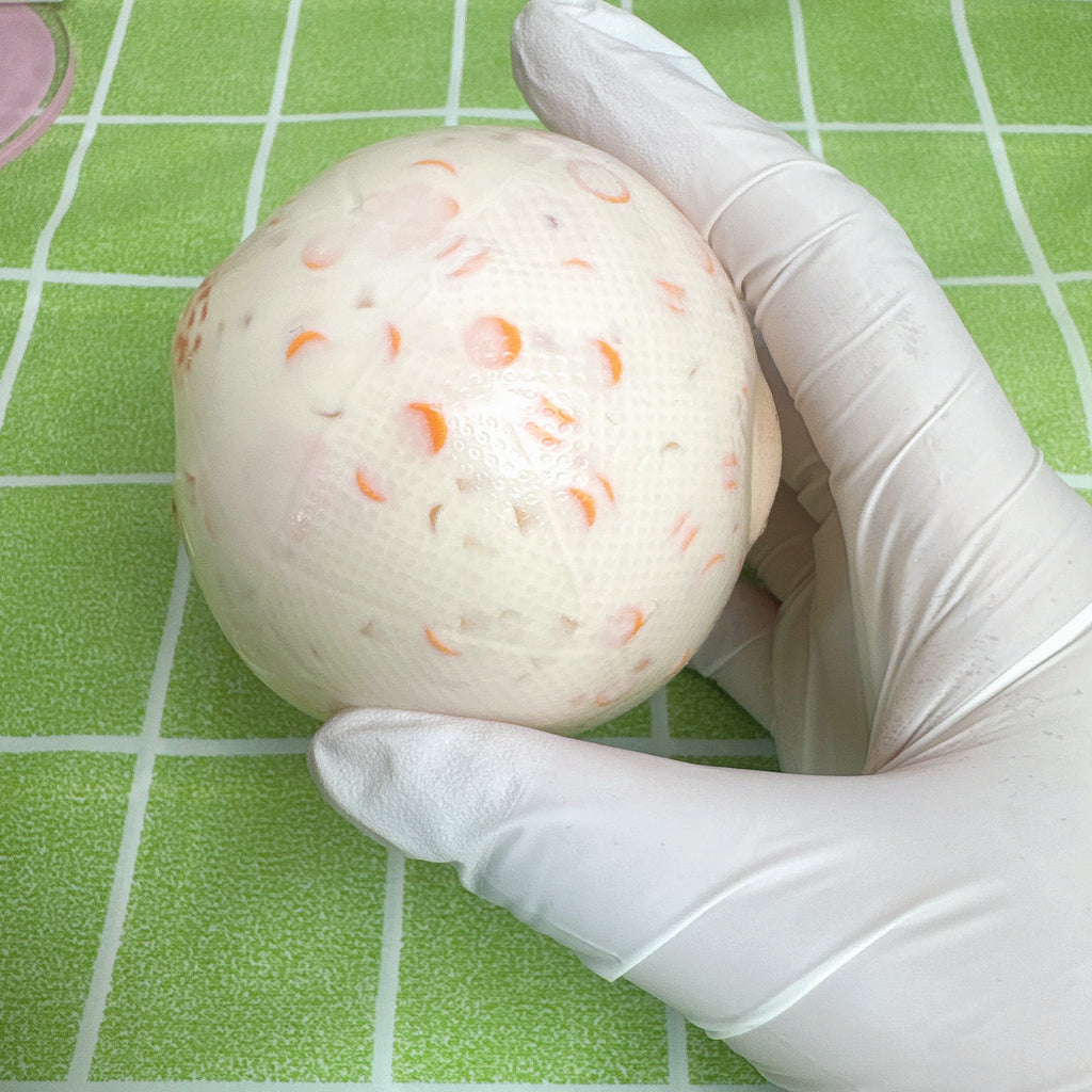 Orange Milkshake Crunchy Ball - By Miaomiao Squishy