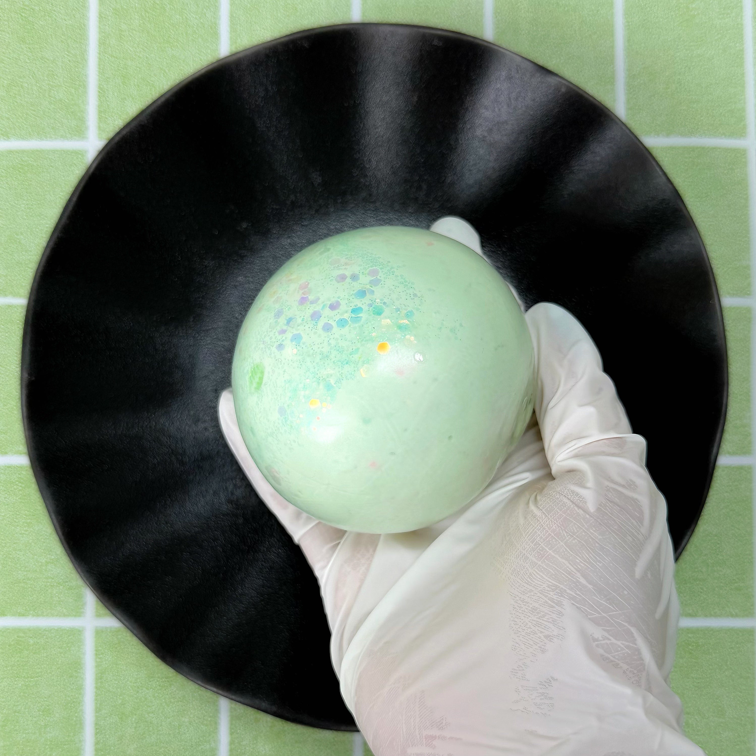 Mint Strawberry Candy Squishy Ball 🍓🌱 -By Miaomiao Squishy