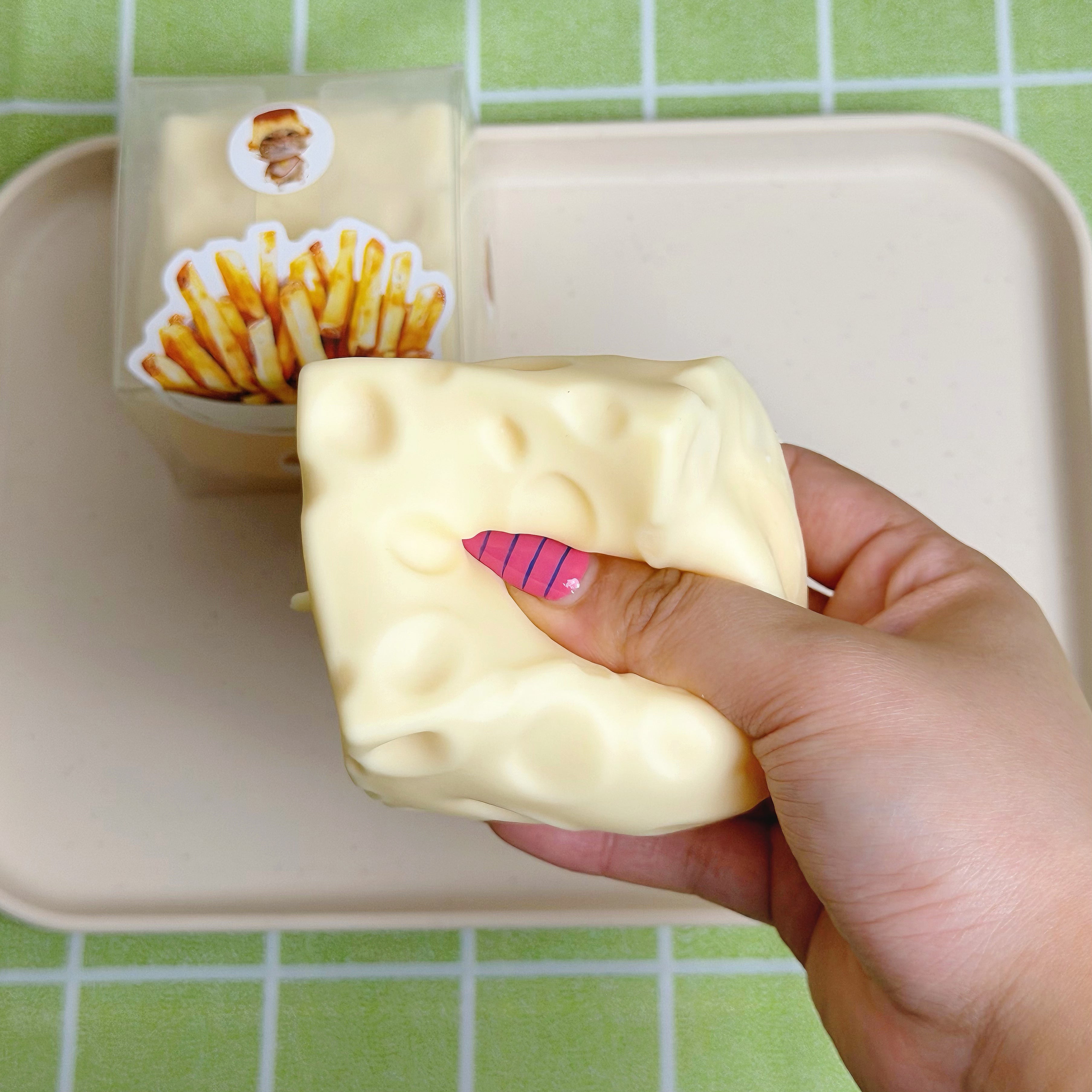 Vaseline Cheese Squishy - by Miaomiao Squishy
