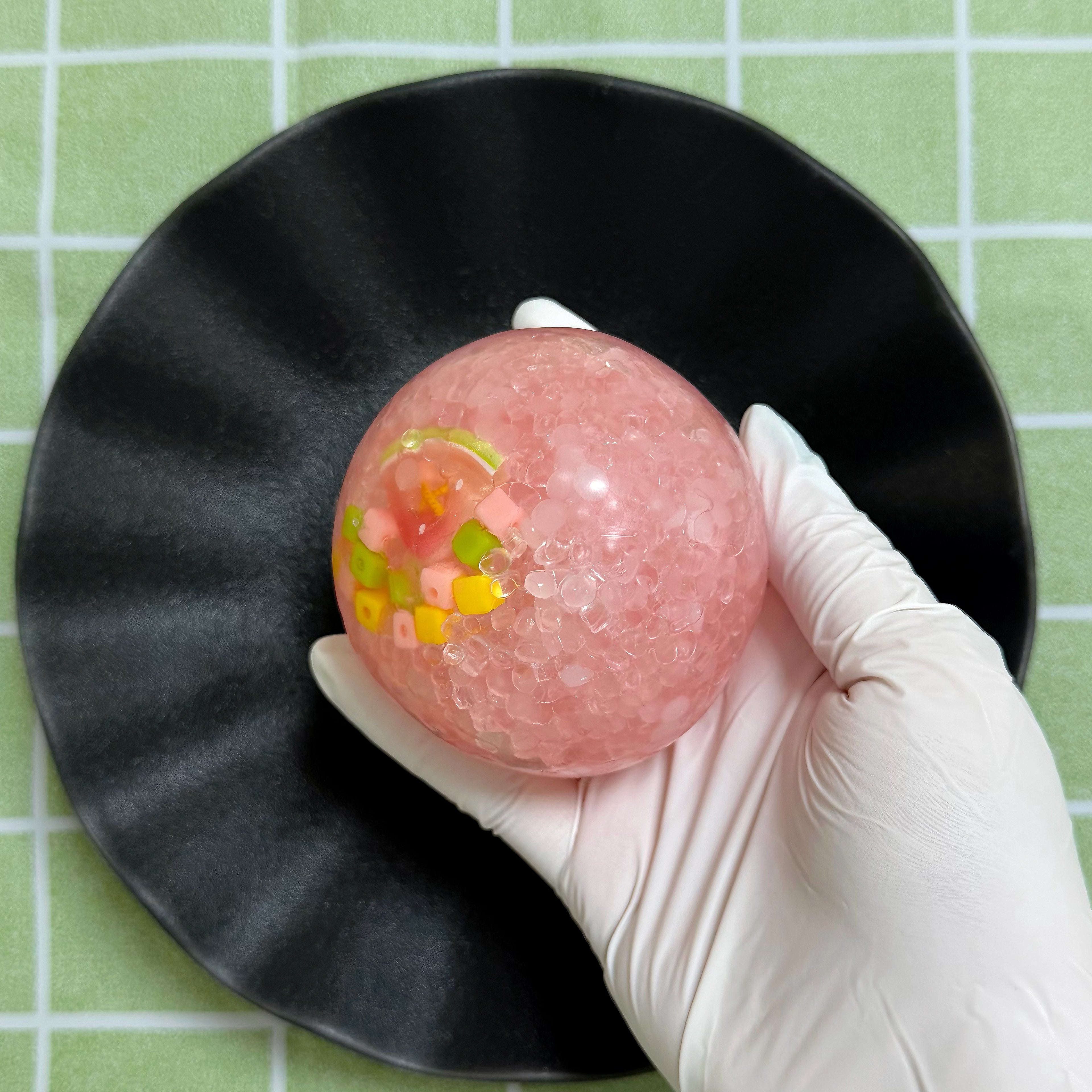 Watermelon Juice Squishy Ball  🍉🍹✨- By Miaomiao Squishy