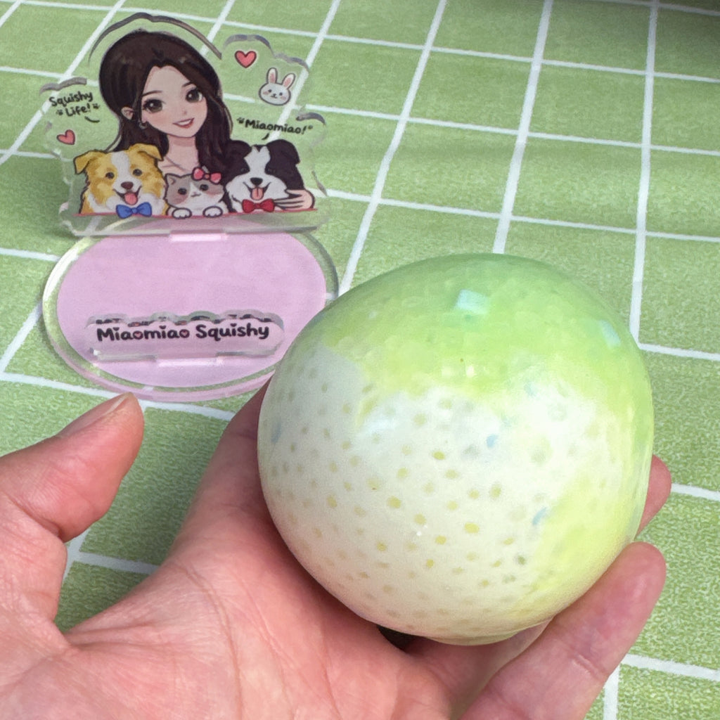 Luck Paradox Four-Leaf Clover Stretchy Hybrid Squishy Ball 🍀✨ - By Miaomiao Squishy
