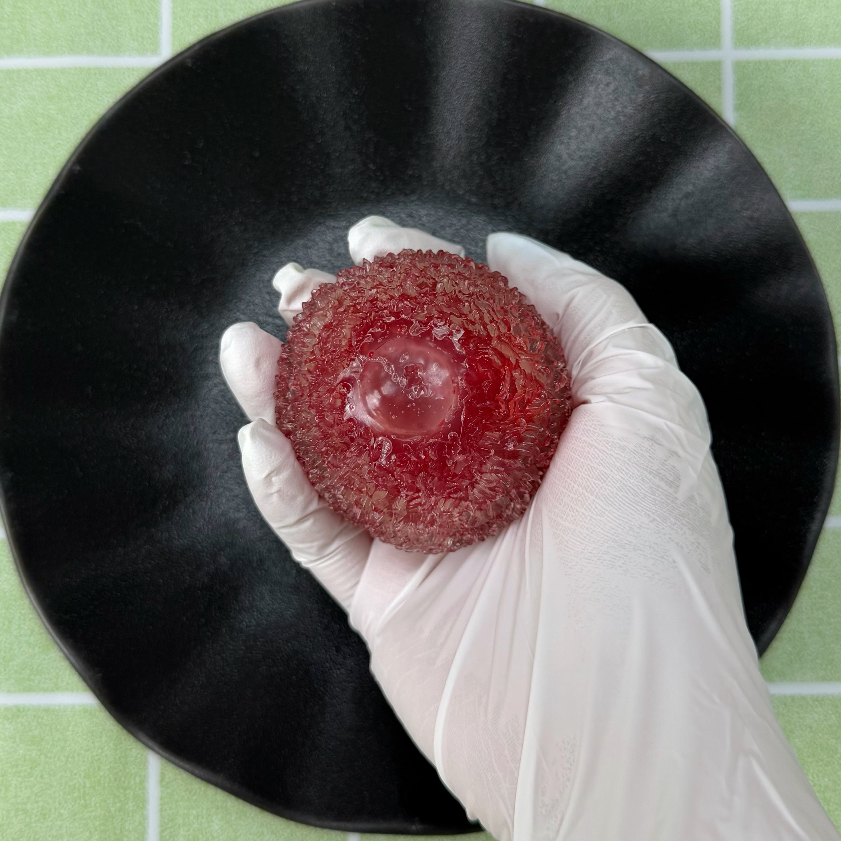 Wild Cherry Slushie Squishy Ball 🍒🧊 - By Miaomiao Squishy