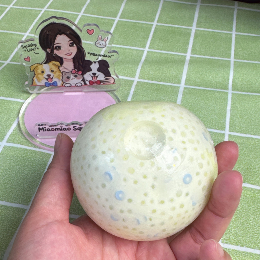 Luck Paradox Four-Leaf Clover Stretchy Hybrid Squishy Ball 🍀✨ - By Miaomiao Squishy