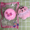 Super Extra Cloud Dough Squishy Ball Pink - By Miaomiao Squishy