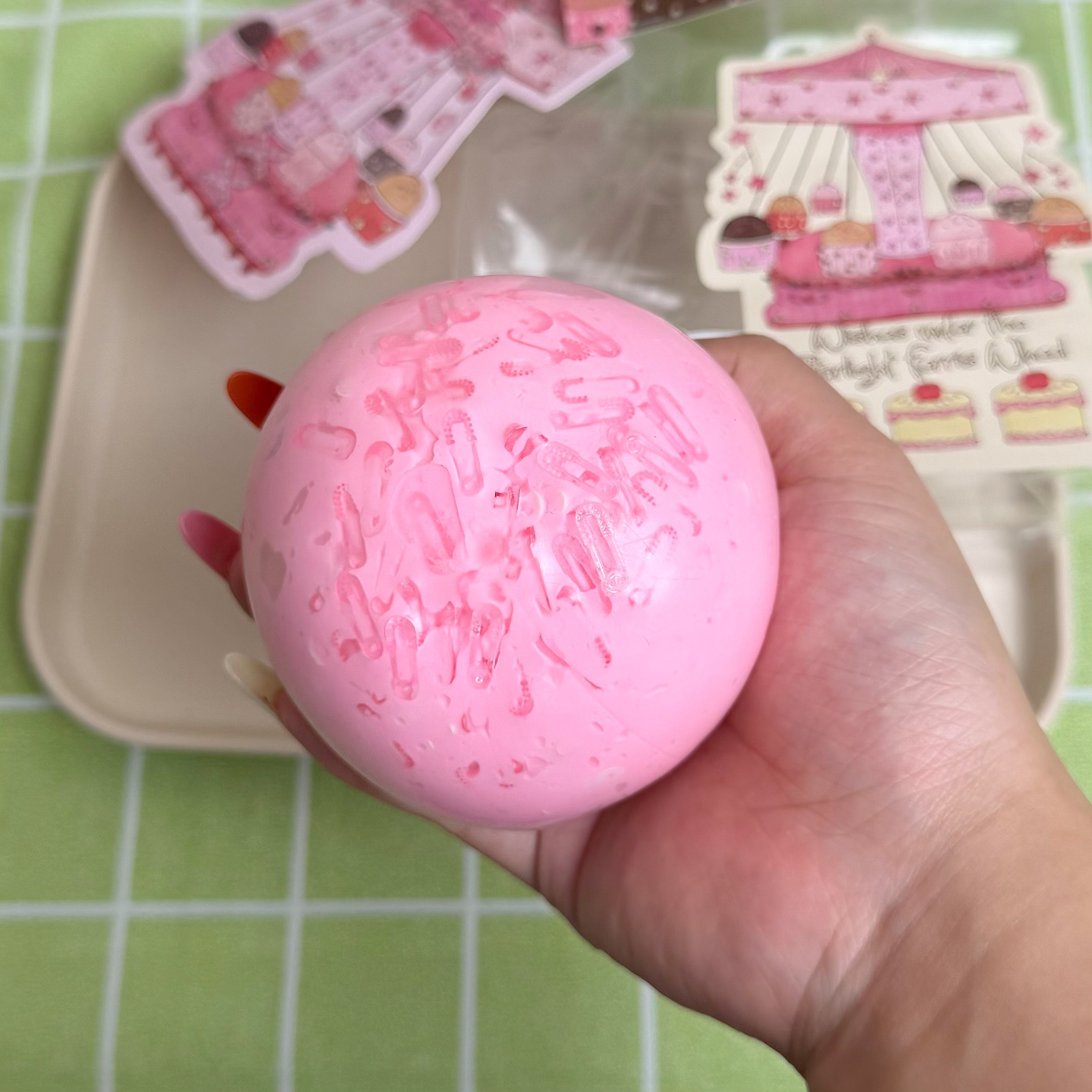 Pink Carousel Dream Squishy - by Miaomiao Squsihy